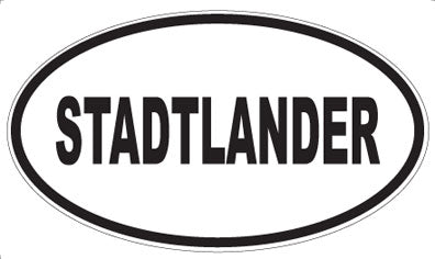STADTLANDER - Oval Magnet
