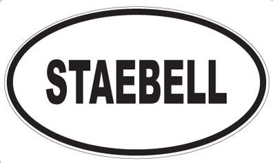 STAEBELL - Oval Magnet