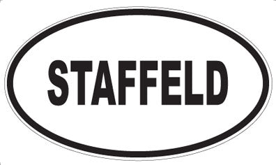 STAFFELD - Oval Magnet