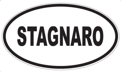 STAGNARO - Oval Magnet