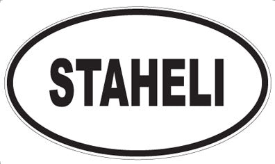 STAHELI - Oval Magnet