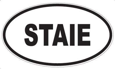 STAIE - Oval Magnet