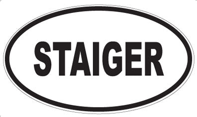 STAIGER - Oval Magnet