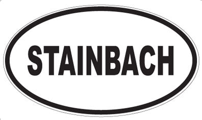 STAINBACH - Oval Magnet