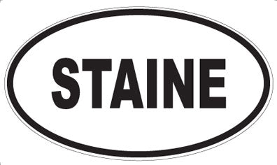 STAINE - Oval Magnet