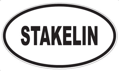 STAKELIN - Oval Sticker