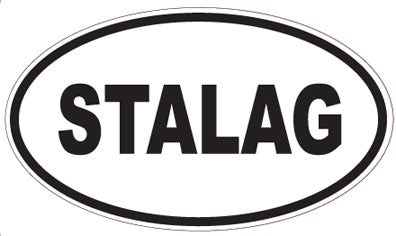 STALAG - Oval Sticker