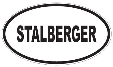 STALBERGER - Oval Magnet