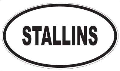 STALLINS - Oval Magnet