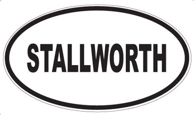 STALLWORTH - Oval Magnet
