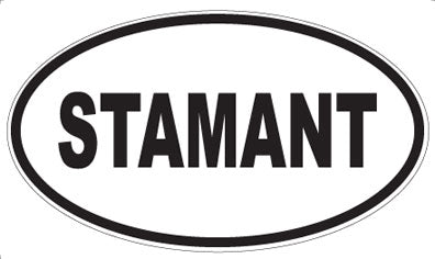 STAMANT - Oval Magnet
