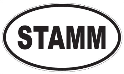 STAMM - Oval Magnet