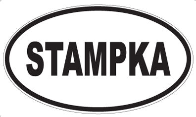 STAMPKA - Oval Sticker