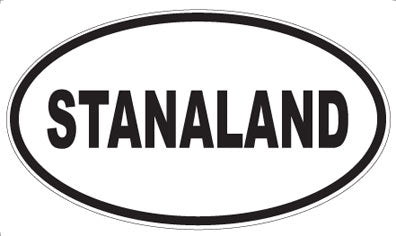 STANALAND - Oval Magnet