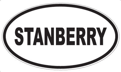 STANBERRY - Oval Magnet
