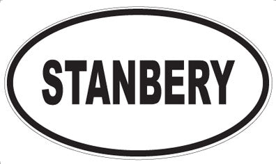 STANBERY - Oval Magnet