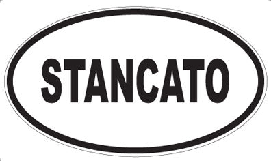 STANCATO - Oval Magnet