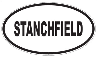 STANCHFIELD - Oval Magnet