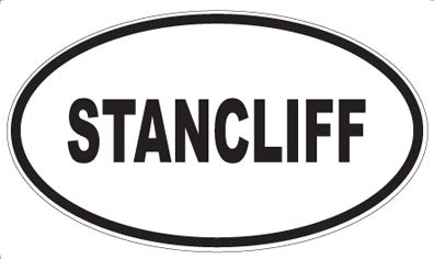 STANCLIFF - Oval Magnet
