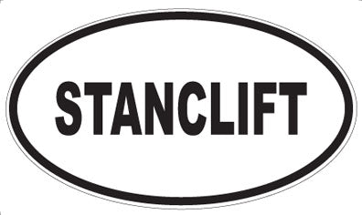 STANCLIFT - Oval Sticker