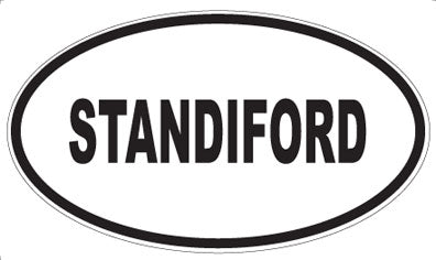STANDIFORD - Oval Magnet
