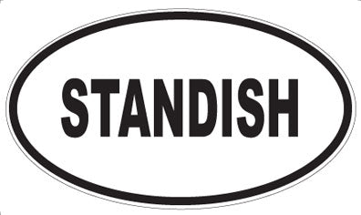 STANDISH - Oval Magnet