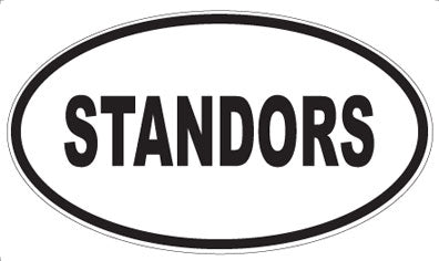 STANDORS - Oval Magnet