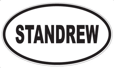 STANDREW - Oval Magnet