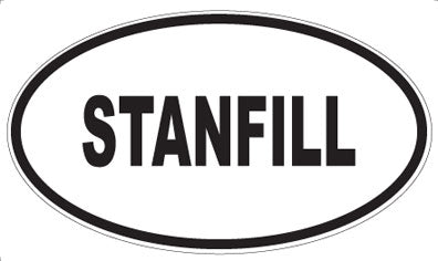 STANFILL - Oval Magnet