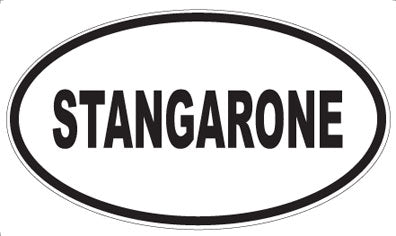 STANGARONE - Oval Magnet