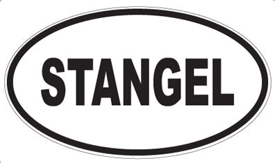 STANGEL - Oval Magnet