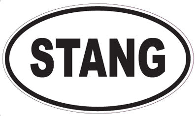 STANG - Oval Magnet