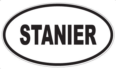 STANIER - Oval Sticker