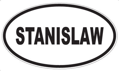 STANISLAW - Oval Magnet