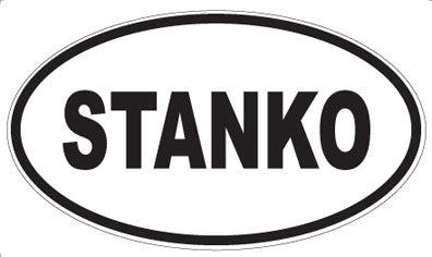 STANKO - Oval Magnet