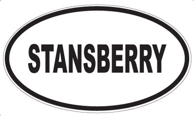 STANSBERRY - Oval Magnet