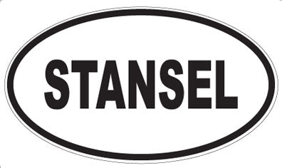 STANSEL - Oval Magnet