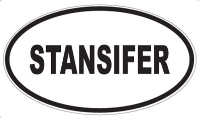 STANSIFER - Oval Magnet