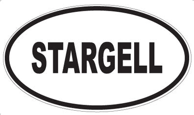 STARGELL - Oval Sticker