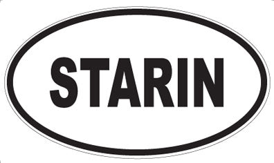 STARIN - Oval Magnet