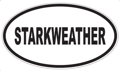 STARKWEATHER - Oval Magnet