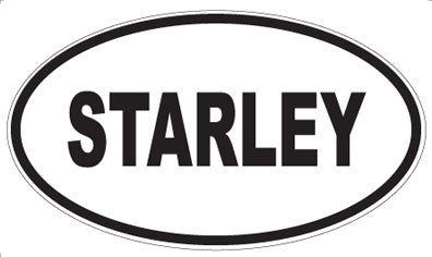 STARLEY - Oval Magnet