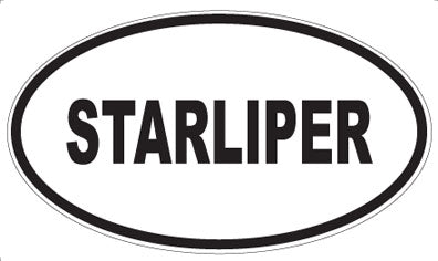 STARLIPER - Oval Magnet