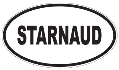 STARNAUD - Oval Sticker