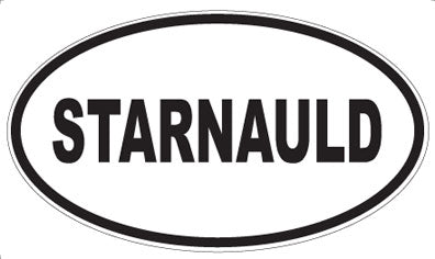 STARNAULD - Oval Sticker