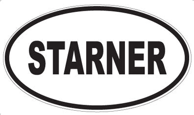 STARNER - Oval Magnet