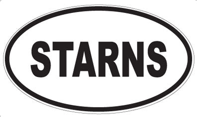 STARNS - Oval Magnet