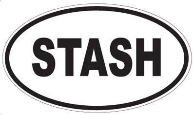 STASH - Oval Magnet