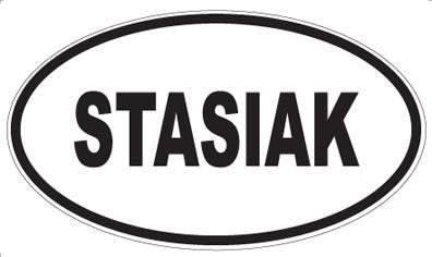 STASIAK - Oval Magnet