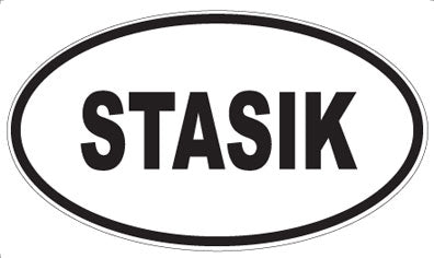 STASIK - Oval Magnet